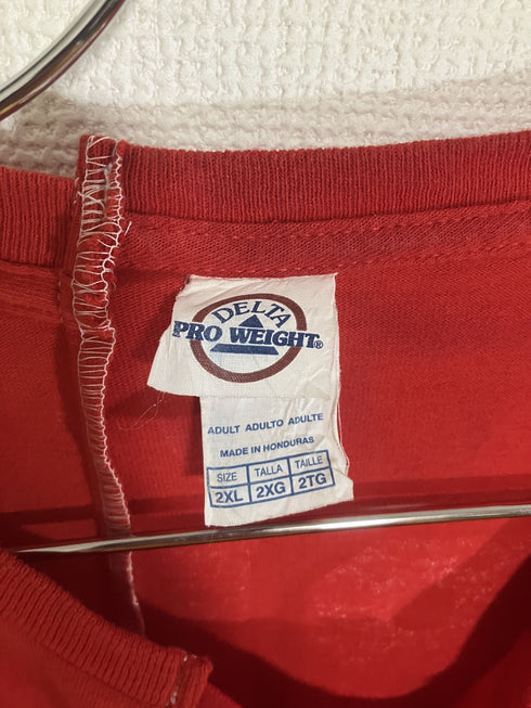 mooon / Remake T-shirt red ムーン / リメイク Tシャツ レッド