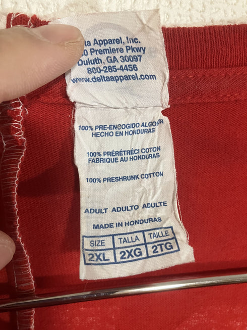 mooon / Remake T-shirt red ムーン / リメイク Tシャツ レッド