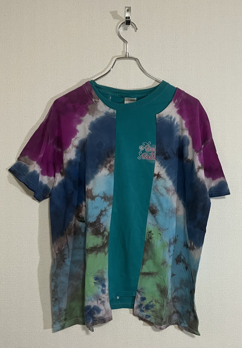 mooon / Remake T-shirt green ムーン / リメイク Tシャツ グリーン