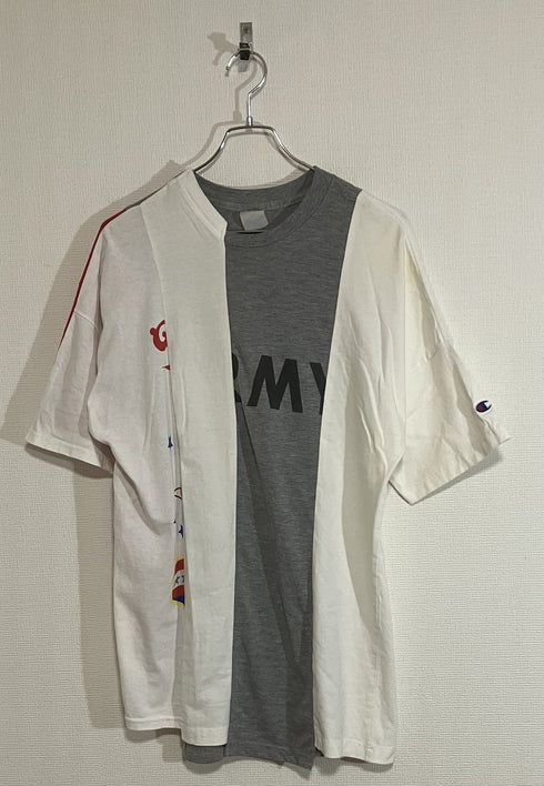 mooon / Remake T-shirt white ムーン / リメイク Tシャツ ホワイト
