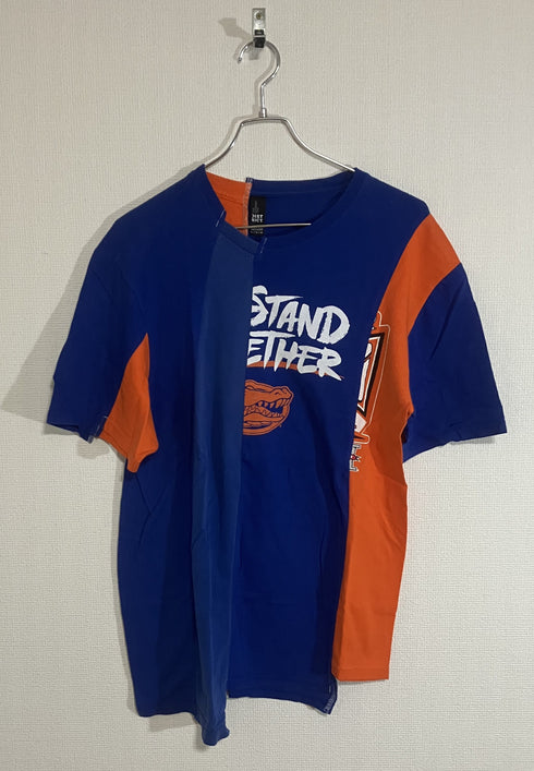 mooon / Remake T-shirt blue ムーン / リメイク Tシャツ ブルー