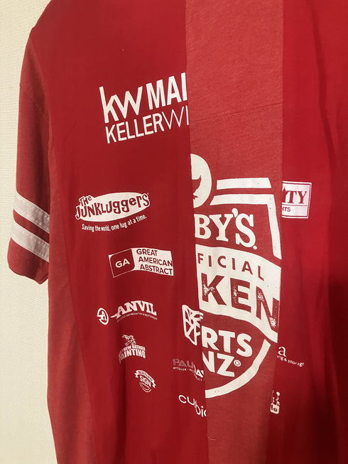 mooon / Remake T-shirt red ムーン / リメイク Tシャツ レッド