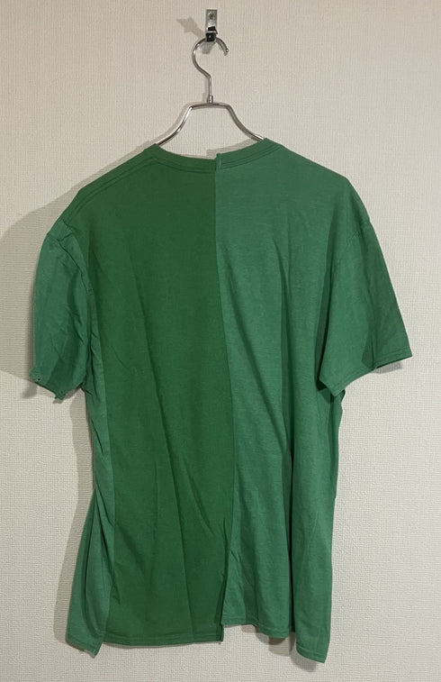 mooon / Remake T-shirt green ムーン / リメイク Tシャツ グリーン