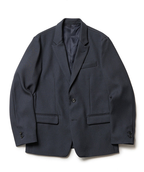 MR.OLIVE / RETRO POLYESTER TWILL / 2B SEMI PEAKED LAPEL JACKET ミスターオリーブ/レトロポリエステルツイル/2B セミピークドラペルジャケット