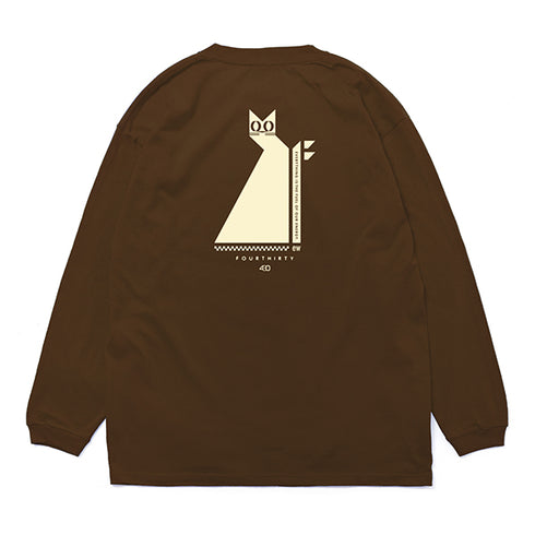 430 fourthirty/NF LUCKY CAT L/S TEE フォーサーティー/ナツヒデ ラッキー キャット ロングスリーブ Tシャツ