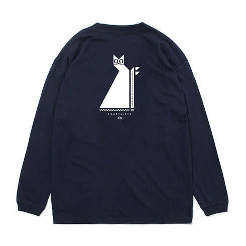 430 fourthirty/NF LUCKY CAT L/S TEE フォーサーティー/ナツヒデ ラッキー キャット ロングスリーブ Tシャツ