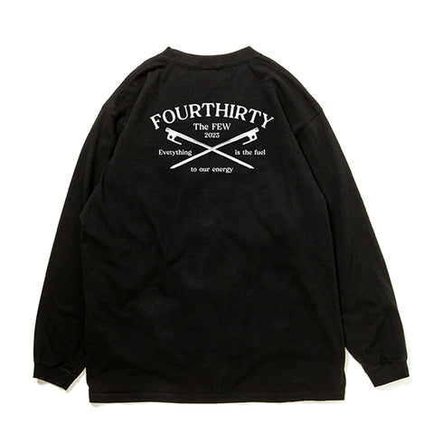 430 fourthirty/PEG L/S TEE/430 フォーサーティー ペグ ロングスリーブ Tシャツ