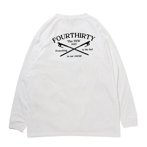 430 fourthirty/PEG L/S TEE/430 フォーサーティー ペグ ロングスリーブ Tシャツ