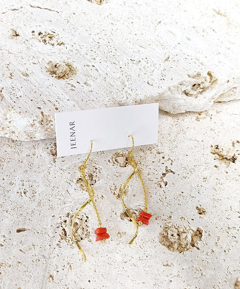 JEENAR OKINAWA サンゴピアス