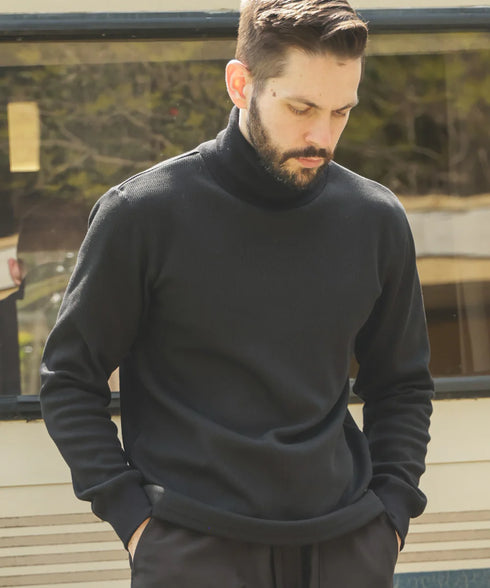 MR.OLIVE / HEAT THERMAL / STANDARD TURTLE NECK SHIRT / ミスターオリーブ ヒートサーマル スタンダードタートルネックシャツ