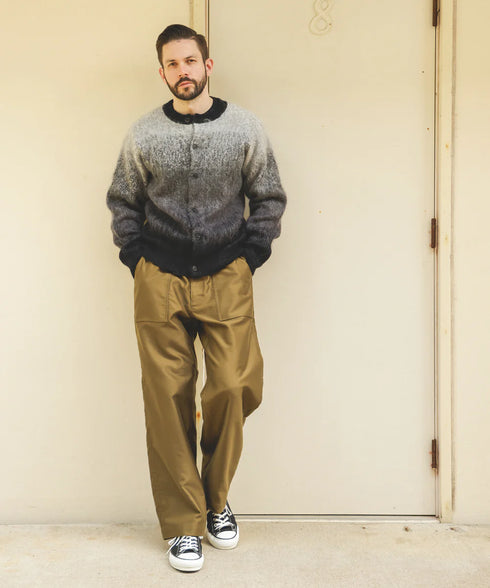 MR.OLIVE / GRADATION MOHAIR KNIT / 6-BUTTON CARDIGAN / ミスターオリーブ/ グラデーションモヘアニット / 6ボタンカーディガン