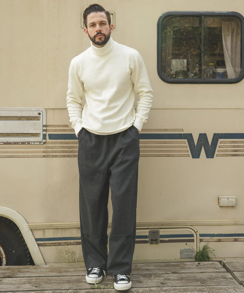 MR.OLIVE / HEAT THERMAL / STANDARD TURTLE NECK SHIRT / ミスターオリーブ ヒートサーマル スタンダードタートルネックシャツ