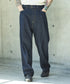 MR.OLIVE /RINSE WASH 8oz DENIM / BELTED RELAX TAPERED PANTS / ミスターオリーブ / リンスウォッシュ8オンスデニム / リラックス テーパード パンツ