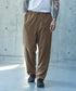 MR.OLIVE / T/R POWDER CLOTH / DRAWSTRING TAPERED PANTS / ミスターオリーブ T/Rパウダークロス ドローストリングテーパードパンツ