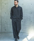 MR.OLIVE / T/R POWDER CLOTH / DRAWSTRING TAPERED PANTS / ミスターオリーブ T/Rパウダークロス ドローストリングテーパードパンツ
