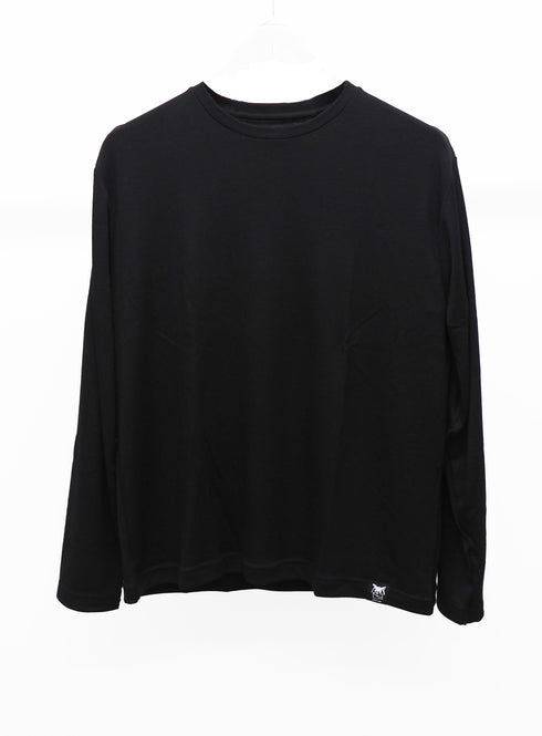 C/O. 尾州ウールクルーネックカットソー/Bishu wool crew neck T-shirt