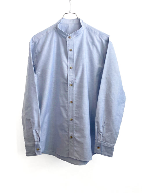 C/O. オックスフォードスタンドカラーシャツ