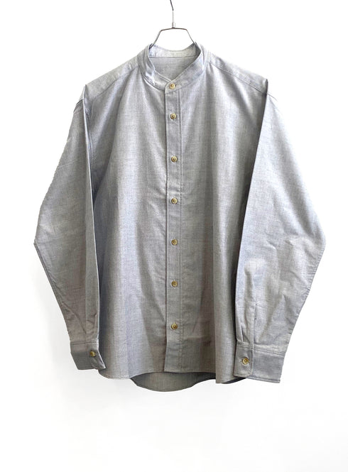 C/O. オックスフォードスタンドカラーシャツ