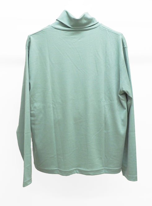 C/O. 尾州ウールハイネックカットソー/Bishu wool high neck T-shirt