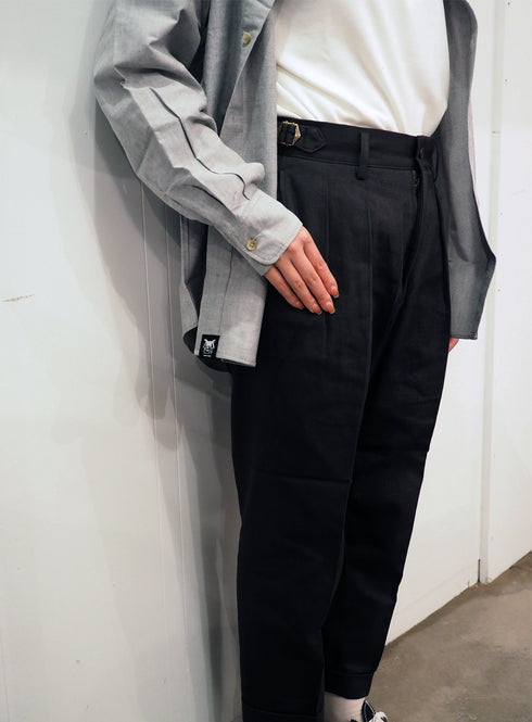 C/O. サイドベルトダブルチノ/Side belt double chino