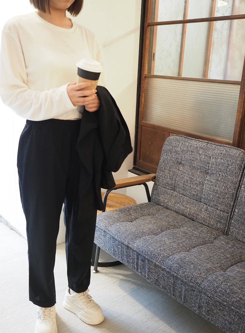 C/O. 尾州ウール ビッグシルエットシャツ/Bishu wool big silhouette shirt