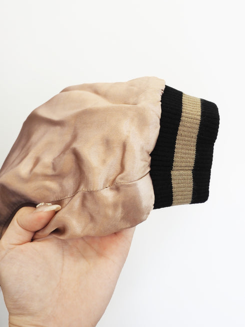 【USED】花旅楽団 スカジャン(鷹)