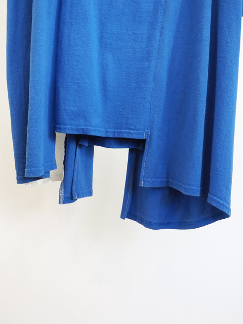 mooon/remake T-shirt blue ムーン/リメイク Tシャツ ブルー