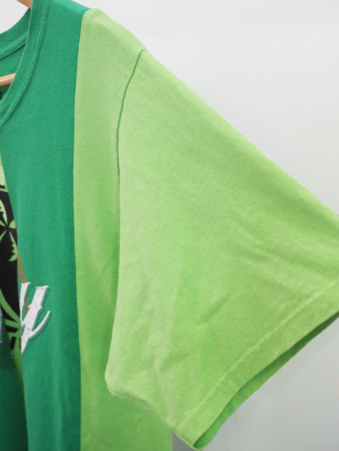 mooon/remake T-shirt green ムーン/リメイク グリーン Tシャツ