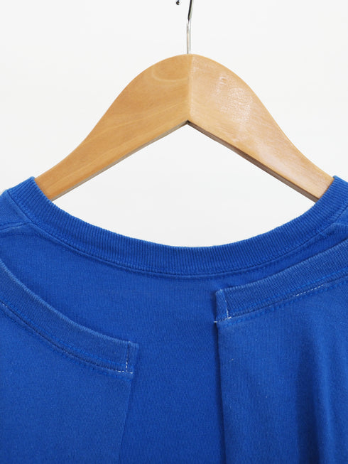 mooon/remake T-shirt blue ムーン/リメイク Tシャツ ブルー