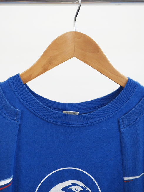 mooon/remake T-shirt blue ムーン/リメイク Tシャツ ブルー