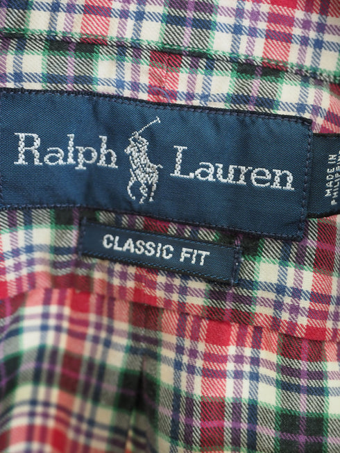 mooon/REMAKE SKIPPER SHIRT E (red) ムーン/リメイクスキッパーシャツE (赤)