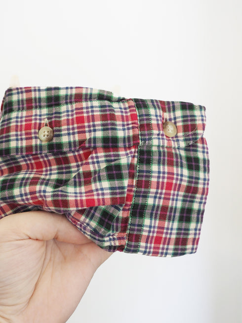 mooon/REMAKE SKIPPER SHIRT E (red) ムーン/リメイクスキッパーシャツE (赤)