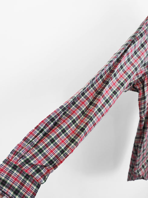 mooon/REMAKE SKIPPER SHIRT E (red) ムーン/リメイクスキッパーシャツE (赤)