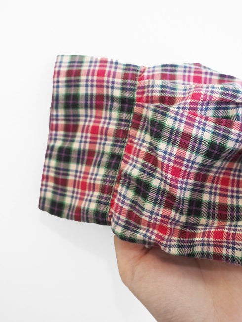 mooon/REMAKE SKIPPER SHIRT E (red) ムーン/リメイクスキッパーシャツE (赤)