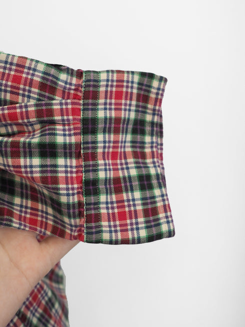 mooon/REMAKE SKIPPER SHIRT E (red) ムーン/リメイクスキッパーシャツE (赤)