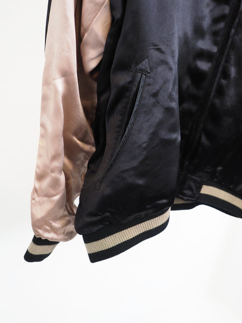 【USED】花旅楽団 スカジャン(鷹)