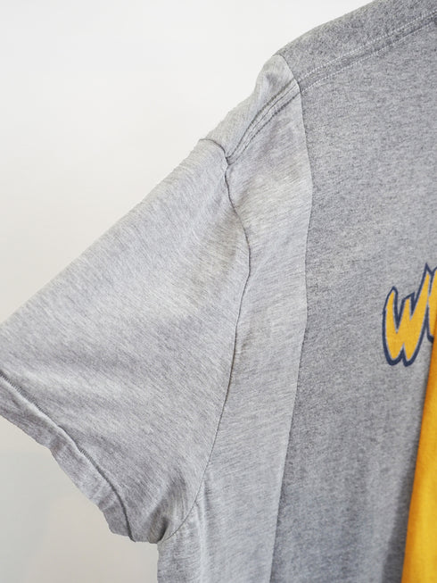 mooon/remake T-shirt yellow ムーン/リメイク Tシャツ イエロー