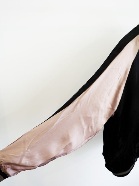 【USED】花旅楽団 スカジャン(鷹)