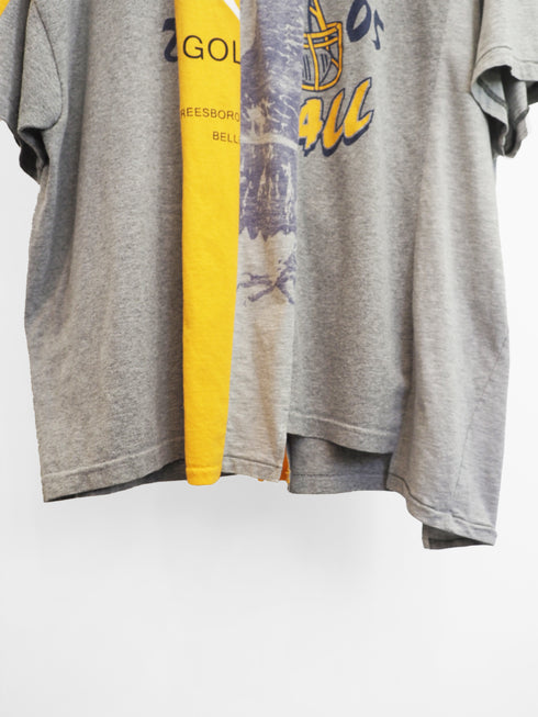 mooon/remake T-shirt yellow ムーン/リメイク Tシャツ イエロー