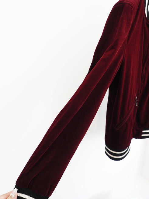 【USED】JACK ROSE ベロアスカジャン(RED)