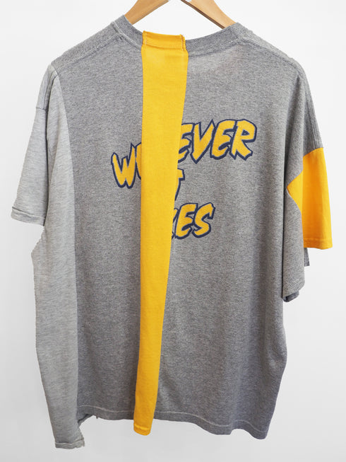 mooon/remake T-shirt yellow ムーン/リメイク Tシャツ イエロー