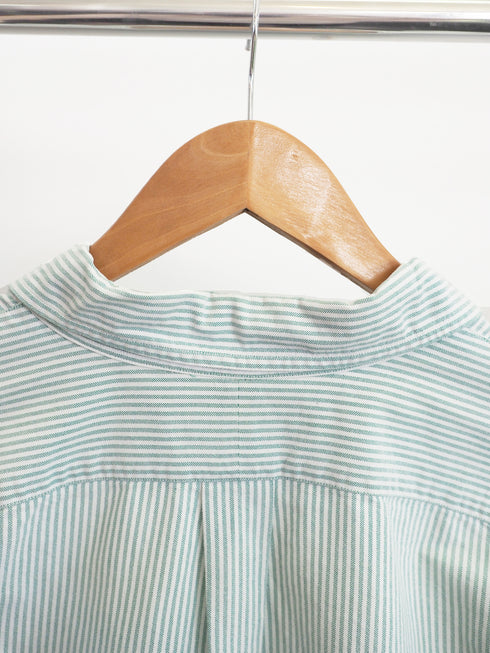 mooon/REMAKE SKIPPER SHIRT E (green) ムーン/リメイクスキッパーシャツE (緑)