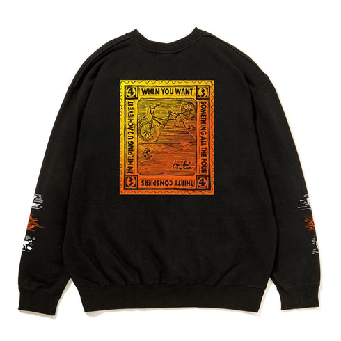 430 fourthirty / AF MX PYRAMID C/N SWEAT / フォーサーティ / AF MXピラミッド C/Nスウェット