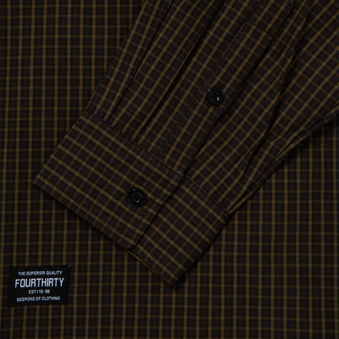 430 fourthirty / L/S CHECK SHIRTS / フォーサーティ / L/Sチェックシャツ
