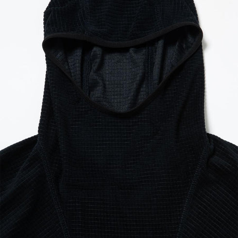 430 fourthirty / L-S GRID THERMAL HOODY / フォーサーティ / L-Sグリッドサーマルフーディ