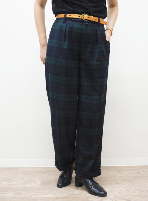 C/O. 尾州ウールセットアップアイテム ダブルスラックス 秋冬用/Bishu wool set-up item double slacks A/W