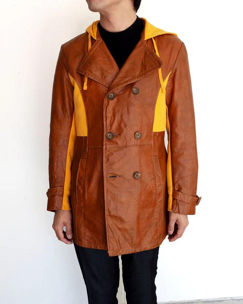 mooon / REMAKE Leather Jacket / ムーン / リメイクレザージャケット