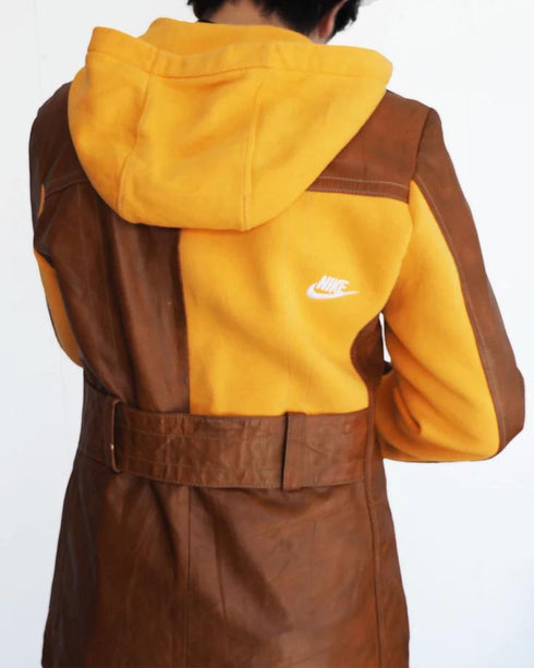 mooon / REMAKE Leather Jacket / ムーン / リメイクレザージャケット