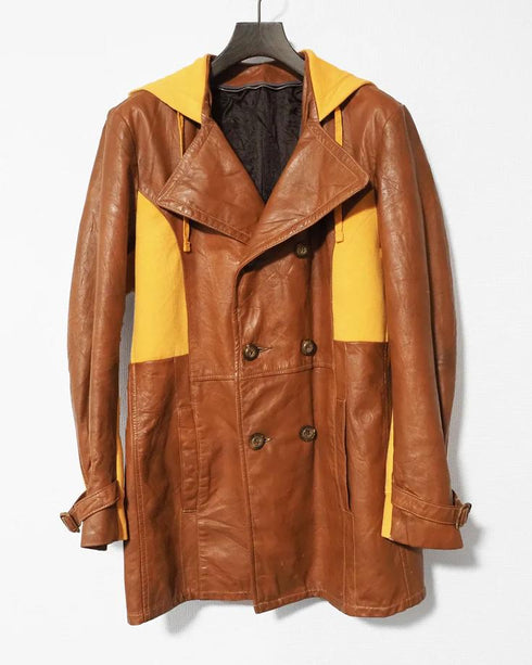 mooon / REMAKE Leather Jacket / ムーン / リメイクレザージャケット