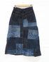 mooon リメイク パッチワークスカート DENIM